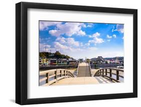 Kintaikyo Bridge in Iwakuni, Hiroshima, Japan.-SeanPavonePhoto-Framed Photographic Print