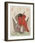 Kintaro Fighting with an Eagle-Kitagawa Tsukimaro-Framed Giclee Print