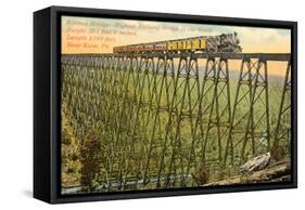 Kinzua Bridge, Kane-null-Framed Stretched Canvas