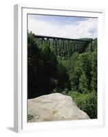 Kinzua Bridge State Park, Pennsylvania, USA-null-Framed Premium Photographic Print
