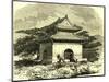 Kiosk at Beijing, 1866, China-null-Mounted Giclee Print