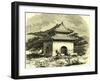 Kiosk at Beijing, 1866, China-null-Framed Giclee Print