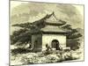 Kiosk at Beijing, 1866, China-null-Mounted Giclee Print