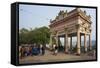 Kiosk Built in 1921 by Mr. Roquitte-Bruno Morandi-Framed Stretched Canvas