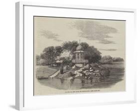 Kiosk in the Bois De Boulogne-null-Framed Giclee Print