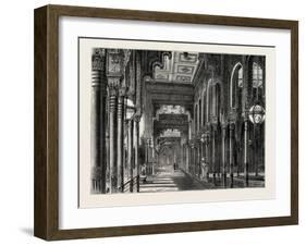 Kiosk in the Chateau of Ghezeereh, Egypt, 1879-null-Framed Giclee Print