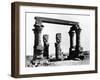 Kiosk of Qertassi, Nubia, Egypt, 1878-Felix Bonfils-Framed Giclee Print