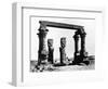 Kiosk of Qertassi, Nubia, Egypt, 1878-Felix Bonfils-Framed Giclee Print