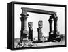Kiosk of Qertassi, Nubia, Egypt, 1878-Felix Bonfils-Framed Stretched Canvas