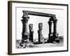 Kiosk of Qertassi, Nubia, Egypt, 1878-Felix Bonfils-Framed Giclee Print