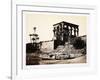 Kiosk of Trajan and Early Nice Cruise Boat-Francis Frith-Framed Photographic Print