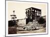 Kiosk of Trajan and Early Nice Cruise Boat-Francis Frith-Mounted Photographic Print