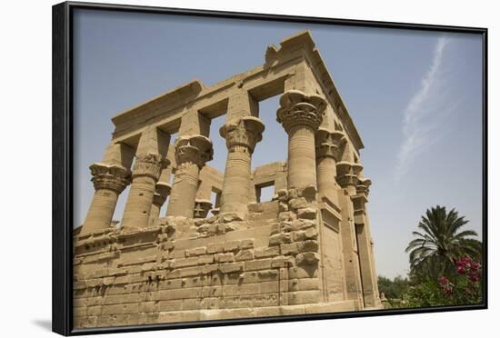 Kiosk of Trajan, Temple of Isis, Island of Philae, Aswan, Egypt, North Africa, Africa-Richard Maschmeyer-Framed Photographic Print