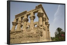 Kiosk of Trajan, Temple of Isis, Island of Philae, Aswan, Egypt, North Africa, Africa-Richard Maschmeyer-Framed Photographic Print