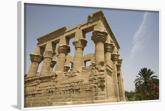 Kiosk of Trajan, Temple of Isis, Island of Philae, Aswan, Egypt, North Africa, Africa-Richard Maschmeyer-Framed Photographic Print