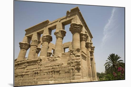 Kiosk of Trajan, Temple of Isis, Island of Philae, Aswan, Egypt, North Africa, Africa-Richard Maschmeyer-Mounted Photographic Print