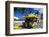 Kiosk on Ipanema, Rio de Janeiro-George Oze-Framed Photographic Print