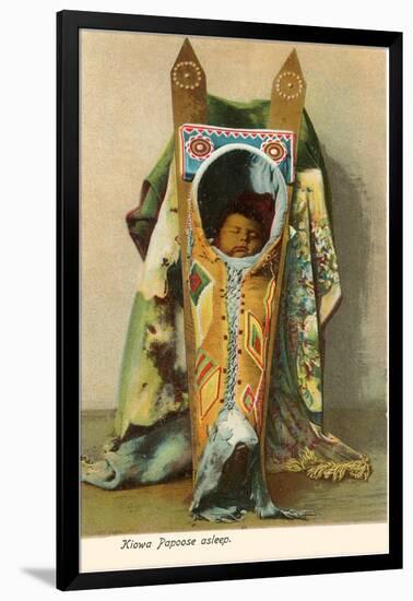 Kiowa Papoose-null-Framed Art Print