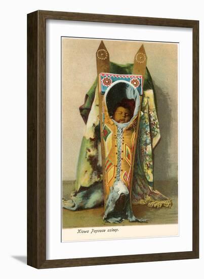 Kiowa Papoose-null-Framed Art Print