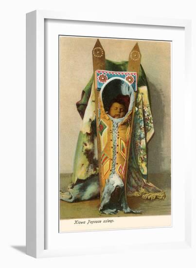 Kiowa Papoose-null-Framed Art Print