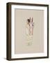 Kiowa Squaw, C.1934 (Watercolor)-Monroe Tsatoke-Framed Giclee Print