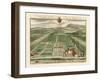 Kip's Garden Views I-Johannes Kip-Framed Art Print