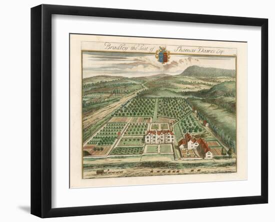 Kip's Garden Views I-Johannes Kip-Framed Art Print