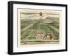 Kip's Garden Views I-Johannes Kip-Framed Art Print