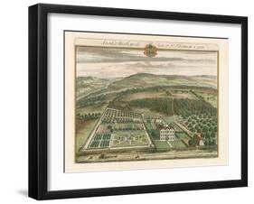 Kip's Garden Views II-Johannes Kip-Framed Art Print