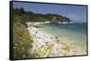 Kipiadi beach on east coast, Paxos, Ionian Islands, Greek Islands, Greece, Europe-Stuart Black-Framed Stretched Canvas