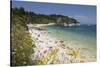 Kipiadi beach on east coast, Paxos, Ionian Islands, Greek Islands, Greece, Europe-Stuart Black-Stretched Canvas