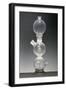 Kipp's Apparatus on Spherical Base in White Glass, Sav Glassmakers, Italy, Early 20th Century-null-Framed Giclee Print