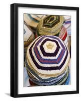 Kippas, Safed, Israel, Middle East-null-Framed Photographic Print