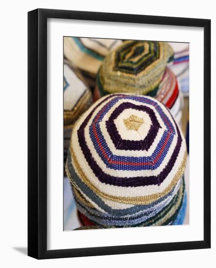 Kippas, Safed, Israel, Middle East-null-Framed Photographic Print