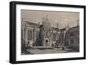 Kirby Hall, Northamptonshire, 1915-James Duffield Harding-Framed Giclee Print