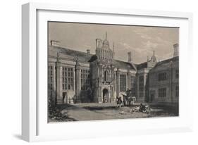 Kirby Hall, Northamptonshire, 1915-James Duffield Harding-Framed Giclee Print