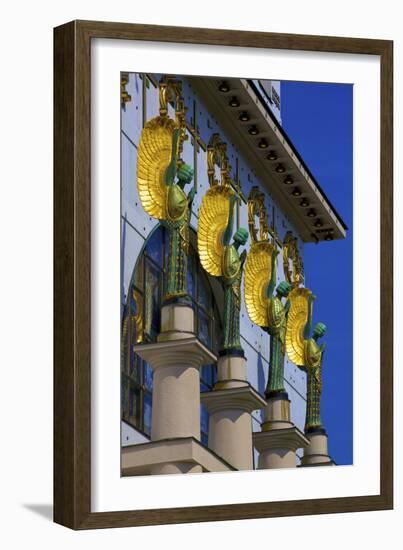 Kirche Am Steinhof, Church of St. Leopold, Vienna, Austria-Neil Farrin-Framed Photographic Print