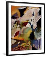 Kirche in Murnau, 1910-Wassily Kandinsky-Framed Art Print