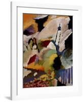 Kirche in Murnau, 1910-Wassily Kandinsky-Framed Art Print