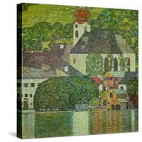 Kirche in Unterach am Attersee - Church in Unterach on Attersee-Lake-Gustav Klimt-Stretched Canvas