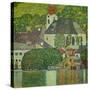 Kirche in Unterach am Attersee - Church in Unterach on Attersee-Lake-Gustav Klimt-Stretched Canvas