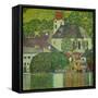 Kirche in Unterach am Attersee - Church in Unterach on Attersee-Lake-Gustav Klimt-Framed Stretched Canvas