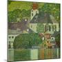 Kirche in Unterach am Attersee - Church in Unterach on Attersee-Lake-Gustav Klimt-Mounted Giclee Print