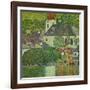 Kirche in Unterach Am Attersee, Church in Unterach on Attersee-Gustav Klimt-Framed Giclee Print