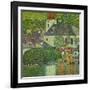 Kirche in Unterach Am Attersee, Church in Unterach on Attersee-Gustav Klimt-Framed Giclee Print