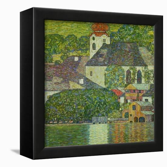 Kirche in Unterach Am Attersee, Church in Unterach on Attersee-Gustav Klimt-Framed Giclee Print