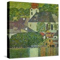 Kirche in Unterach Am Attersee, Church in Unterach on Attersee-Gustav Klimt-Stretched Canvas