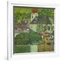 Kirche in Unterach Am Attersee, Church in Unterach on Attersee-Gustav Klimt-Framed Giclee Print