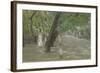 Kirchenallee in St. Georg, Hamburg-Max Liebermann-Framed Giclee Print