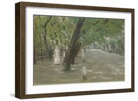 Kirchenallee in St. Georg, Hamburg-Max Liebermann-Framed Giclee Print